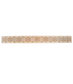 Celosia Arabe Calada - Madera Corte por Laser - Modelo 14 - 50 cm