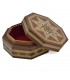 Octagonal Box Syrup Taracea - Mosaic Design - Model Al Raqa - 9 cm