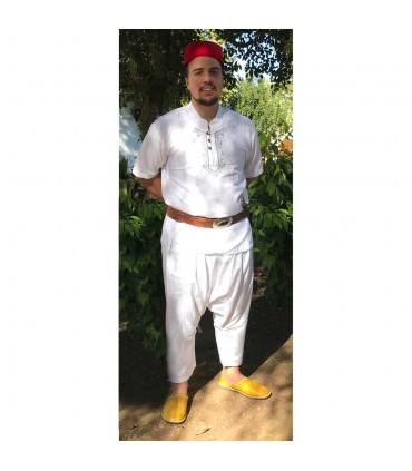 Aladdin Full Suit - Maurischer Hut Baggy Pants Babucha