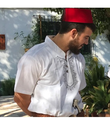 Traje Completo Aladino - Gorro Moro Pantalón Bombacho Babucha