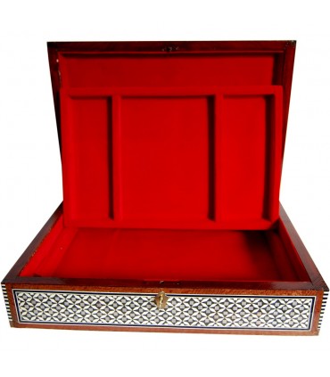Intarsien große samt Schmuck-Box - Tablett - Ägypten - Neuheit