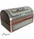 Jeweler Chest - Velvet - inlaid Egypt - 2 Sizes