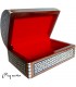 Schmuck Box Kofferraum - Velvet - Intarsien Ägypten - 2 Größen