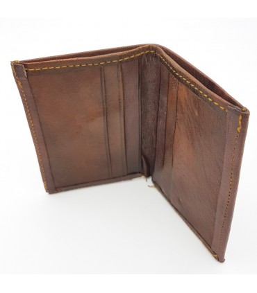 Wallet Card Holder for Men - 100% Natural Leather - Model TAKA