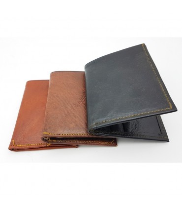 Porta carte di credito per uomo - 100% pelle naturale - Modello TAKA