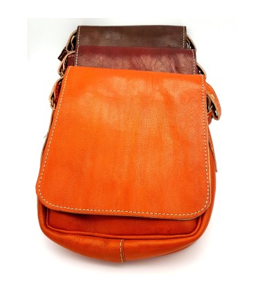 Bolso Cuero Hombre - 100% Natural - Marroquineria - Modelo JADID