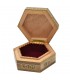 Arab Box Taracea Siria Hexagonal - Star Cap 12 Tips - 11 cm