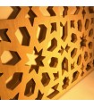 Celosia Araba Parete o Soffitto Falso - Legno Laminato - Design Geometrico
