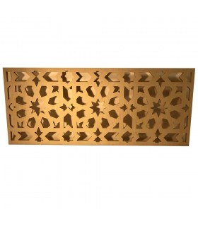 Parete araba di Celosia o controsoffitto - Legno laminato - Disegno geometrico