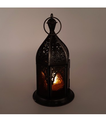 Lanterna de vela árabe - Design de mosaico - Modelo BAB