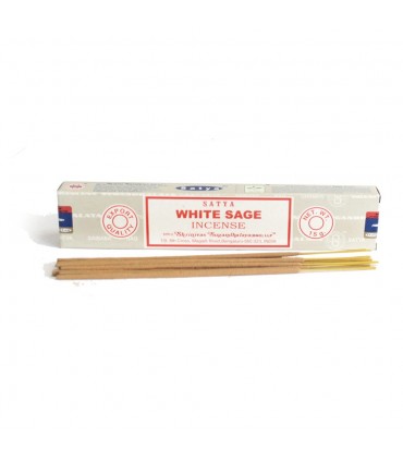 Incenso White Sage SATAYA - White Sage - Sticks - 15 gr