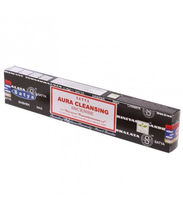 Incense  Aura Cleansing - Green Mint - SATYA - 15 gr