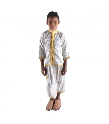 Jacador Kids marroquino - 2 peças - terno de comemoração