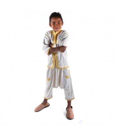 Jacador Kids marroquino - 2 peças - terno de comemoração