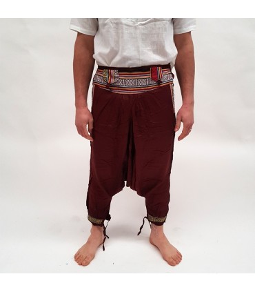Oriental Bombacho Pant - Arabic Tapestry Decoration - Unisex