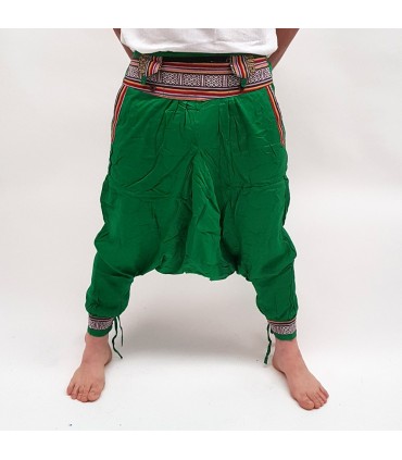 Oriental Bombacho Pant - Arabic Tapestry Decoration - Unisex