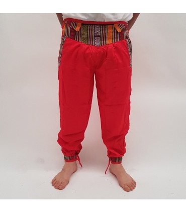 Pantaloni orientali - Decorazione arazzo arabo - Donna