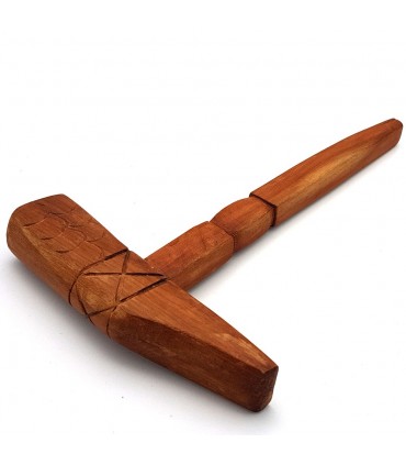 Marteau en bois - 100% fait main - Modèle Mitraka
