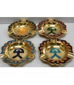 Indalo Bronze Ashtray - Various Colors