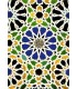 Modelo de postal mosaico árabe - lembrança Granada - 6