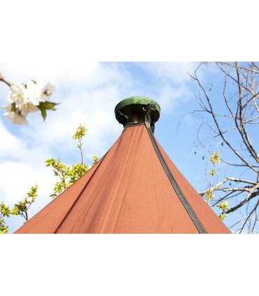Abnehmbarer arabischer Strand oder Garten Jaima - 3 x 3 Meter
