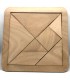 Giant Wood Tangram 40 cm - Ingenuity and Skill