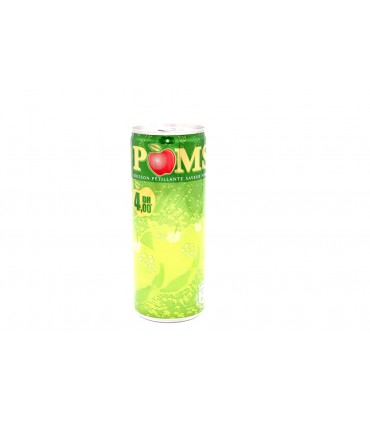 POMS - boire goût pomme - 25 cl de la soude