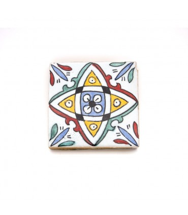 Azulejo andaluz - 10 cm - Vários modelos - artesanais - modelo 65 online