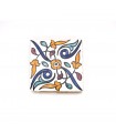 Andalusian Tile - Nazari Zellige Mosaic - 10 x 10cm - Handmade - Model 66