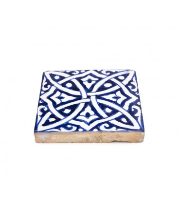 Andalusian Tile - Nazari Zellige Mosaic - 10 x 10cm - Handmade - Model 67