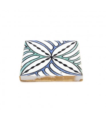 Azulejo Andalusí - 10 cm - Fait à la main - Model 69 Online