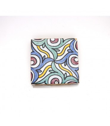 Azulejo Andalusí - 10 cm - Fait à la main - Model 70 Online