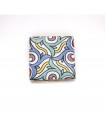 Azulejo Andalusí - Zellige Mosaico Nazari - 10 x 10cm - Artesanal - Modelo 70