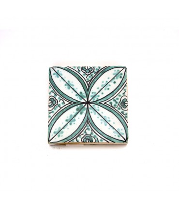 Azulejo Andalusí - 10 cm - Fait à la main - Model 71 Online