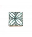 Azulejo andaluz - 10 cm - Feito à mão - Modelo 71