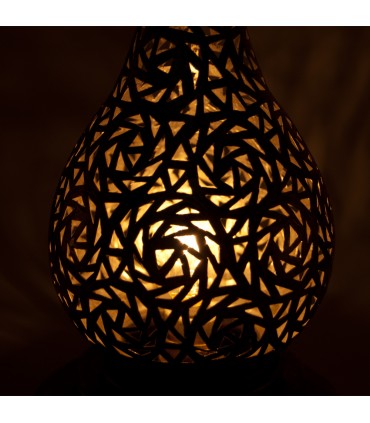 Alpaca Openwork Table Lamp - Model KAMUZRA