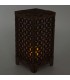 Orientalischer Mini-Laternenpfahl - Holz - Led