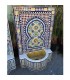 Fontana Mosaico 120 cm - Artigianato Fez - Piastrella Zellige Patio Giardino