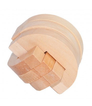 Media Luna Game -Wood- Ingenuity - Puzzle - 6 x 6 cm Public