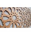 Celosía de Madera - Diseño Alhambra - 99 x 59 cm