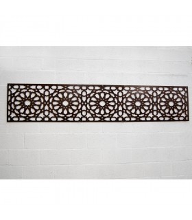 Alhambra Border Holzgitter - 250 x 50 cm - 4 mm