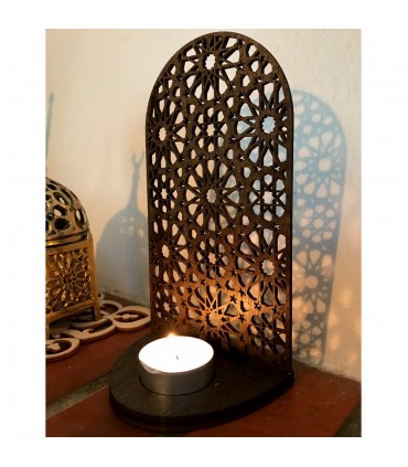 Candle Holder Latticework - Bab Fatima