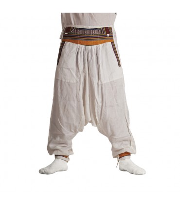 Oriental Bombacho Pant - Arabic Tapestry Decoration - Unisex
