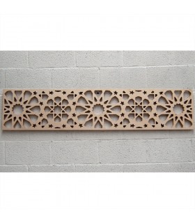 Griglia in Legno Testiera del Letto - 168 x 36 x 3 cm - Modello Samai