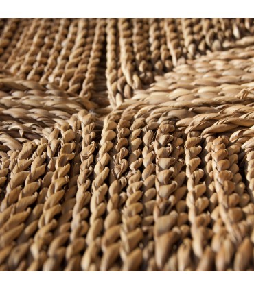 Artisan Esparto Wood Stool Marrocos