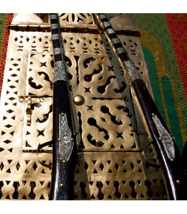 Espingarda de Madeira Decorativa - 2 Tamanhos Público