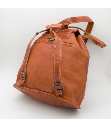 Mochila Cuero - 4 Bolsillos - 100% Cuero - Modelo SAGUIR