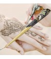 Cone de tatuagem de hena negra - ARWA - cor escura - Índia