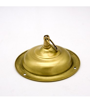 Lampada da soffitto traforata in ottone traforato DELUXE - Modello Dubai - 80 cm