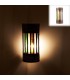 Paroi de cristal cylindrique - couleurs - andalou - arabe